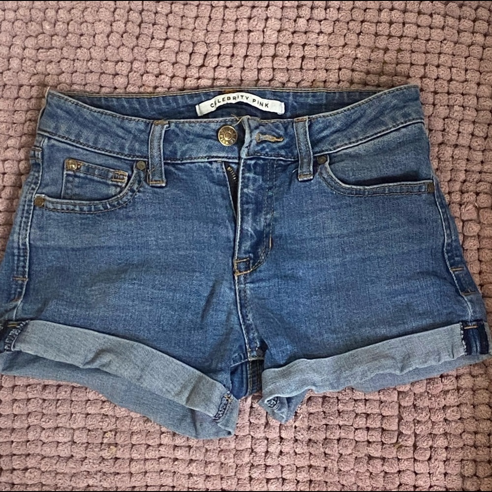 Blue Denim shorts